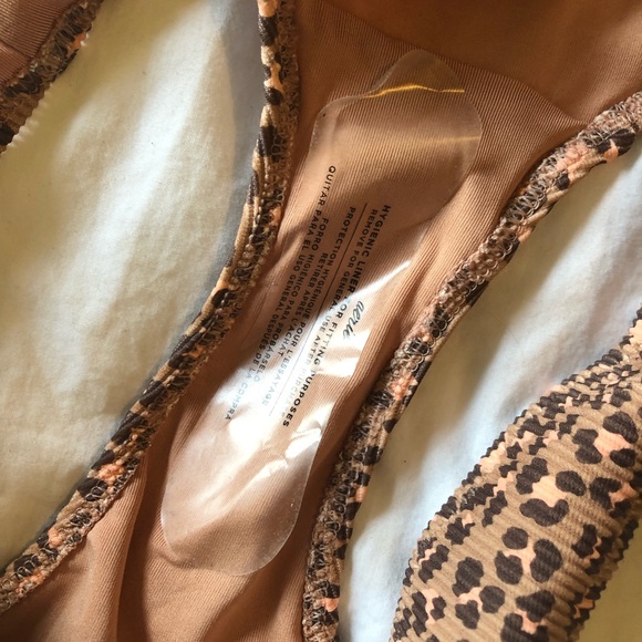 Aerie leopard print bikini sz S/L NWOT - Picture 5 of 7